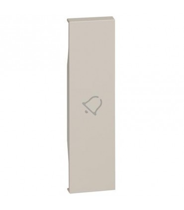 Bticino Cover Living Now mit Glockensymbol 1M sand KM01D