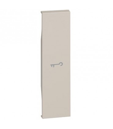 Abdeckung Bticino Living Now mit symbol schlüssel 1 Module sand KM01F