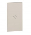 Bticino Living Now Bezug mit Glockensymbol 2M sand KM01M2D