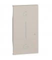 Bticino Living Now beleuchtbare Abdeckung, Symbol: Entra & Esci Wireless Sand KM40M2