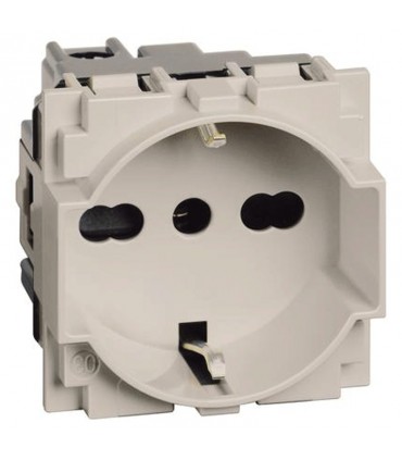 Bticino Living Now schuko Steckdose 10/16A 10/16A sand KM4140A16