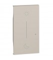 Bticino Living Now beleuchtbare Abdeckung NOTTE&GIORNO wireless, Farbe: Sand KM41M2