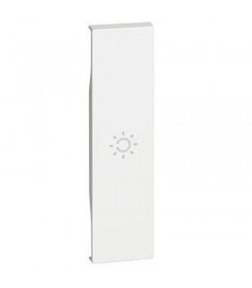 Bticino Cover Living Now mit Lichtsymbol 1M weiß KW01A