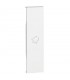 Bticino Cover Living Now mit Glockensymbol 1M weiß KW01D