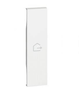 Bticino Living Now Abdeckung mit OUTPUT Symbol 1M weiß KW01MHGEN