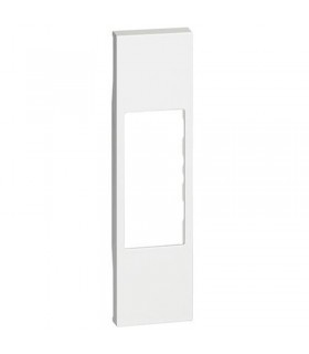 Bticino Cover Living Now für RJ11/45 Steckdosen, A/V Weiß KW07