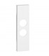 Bticino Cover Living Now für TV-Buchse 1 Modul weiß KW09