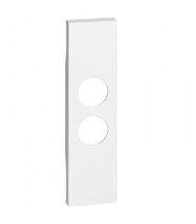 Bticino Cover Living Now für TV-Buchse 1 Modul weiß KW09