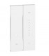Bticino Living Now Cover für Dimmer, 2 Module, weiß KW19