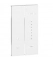 Bticino Living Now Cover für Dimmer, 2 Module, weiß KW19