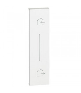 Cover Bticino Living Now Leave Back für Modul Entra&Esci weiß KW40