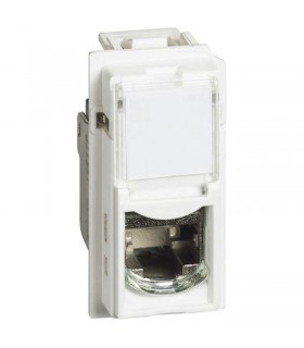 Bticino Living Now UTP-Anschluss RJ45 Toollness CAT.6 weiß KW4279C6