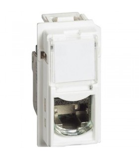 Bticino Living Now werkzeuglose RJ45 Stecker UTP cat6A weiß KW4279C6A