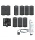 Kit Bticino Starter Leuchten und Energie LivingLight anthrazit L1010KIT