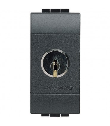 Bticino Wohnlichtschalter mit Schlüssel 16A L4012