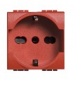 Bticino Wohnraumleuchte schuko rot Fassung L4140/16R