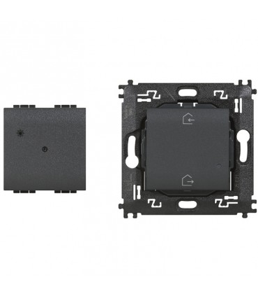 Gateway modul + KOMMT&BEENDEN Bticino Living Light Anthrazit L4500C