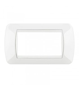 Bticino Living International Platte 4 quadratische Module L4804BI