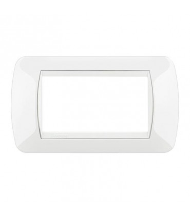 Bticino Living International Platte 4 quadratische Module L4804BI