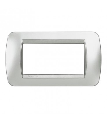 Bticino Wohnraumleuchte International Platte 4 Module L4804TE