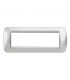 Bticino Wohnraumleuchte International Platte 7 Module L4807TE