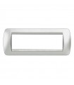 Bticino Wohnraumleuchte International Platte 7 Module L4807TE