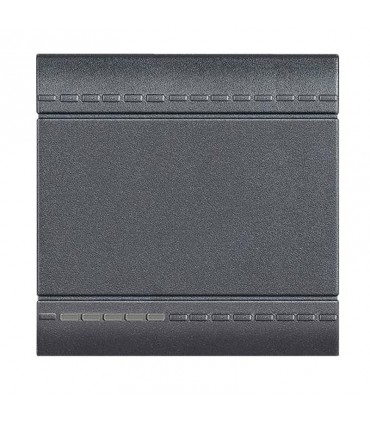 Beleuchtete Schalterabdeckung mit 2 Modulen Bticino LivingLight L4915M2N