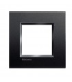 Bticino Wohnlichtplatte 2 quadratische Module LNA4802AR
