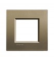 Bticino LivingLight Platte 2 quadratische Module LNA4802SQ