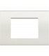 Bticino Wohnlichtplatte 3 quadratische Module LNA4803BI