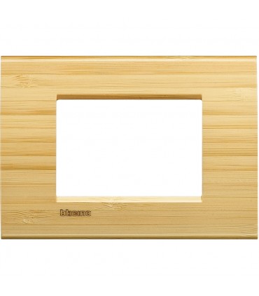 Bticino Wohnlichtplatte 3 quadratische Module LNA4803LBA