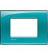 Bticino Wohnlichtplatte 3 quadratische Module LNA4803VD