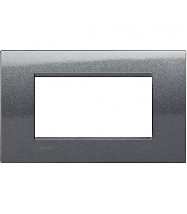 Bticino Wohnlichtplatte 4 quadratische Module LNA4804AC