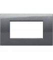 Bticino Wohnlichtplatte 4 quadratische Module LNA4804AC