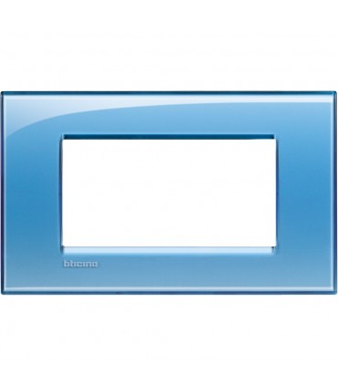 Bticino Wohnlichtplatte 4 quadratische Module LNA4804AD