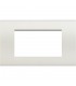 Bticino Wohnlichtplatte 4 quadratische Module LNA4804BI