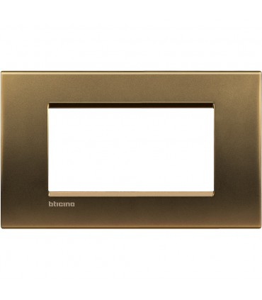 Bticino Wohnlichtplatte 4 quadratische Module NA4804BZ