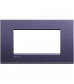 Bticino Wohnlichtplatte 4 quadratische Module LNA4804CB