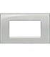 Bticino Wohnlichtplatte 4 quadratische Module LNA4804KG