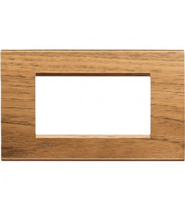 Bticino Wohnraumleuchte Platte 4 quadratische Module LNA4804LNC