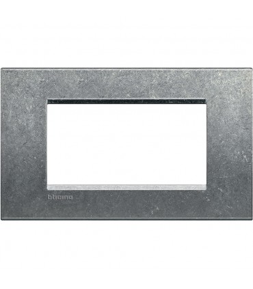 Bticino Wohnlichtplatte 4 quadratische Module LNA4804NA