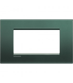 Bticino Wohnlichtplatte 4 quadratische Module LNA4804PK