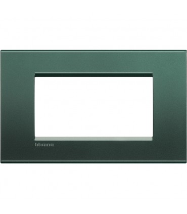 Bticino Wohnlichtplatte 4 quadratische Module LNA4804PK