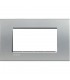Bticino Wohnlichtplatte 4 quadratische Module LNA4804TE