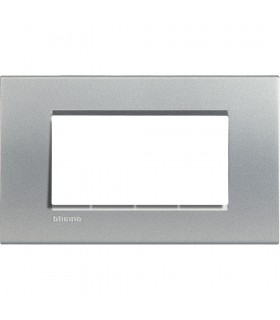 Bticino Wohnlichtplatte 4 quadratische Module LNA4804TE