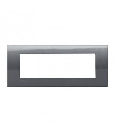 Bticino Wohnlichtplatte 7 quadratische Module LNA4807AC