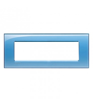 Bticino Wohnlichtplatte 7 quadratische Module LNA4807AD