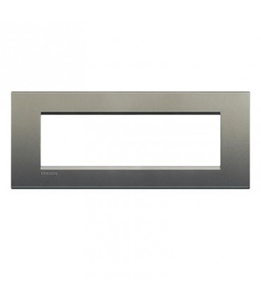 Bticino Wohnlichtplatte 7 quadratische Module LNA4807AE