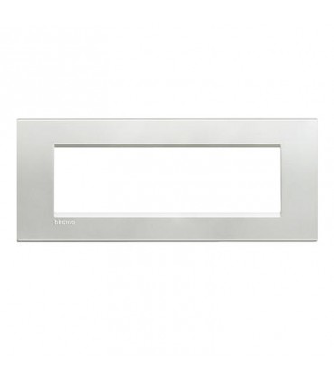 Bticino Wohnlichtplatte 7 quadratische Module LNA4807AG