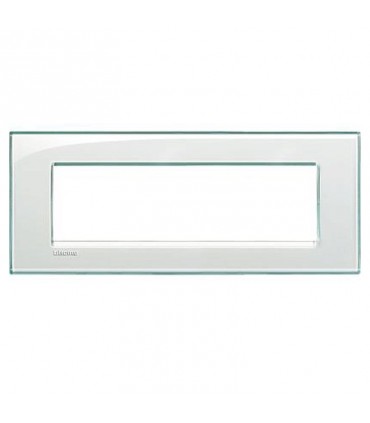 Bticino Wohnlichtplatte 7 quadratische Module LNA4807KA